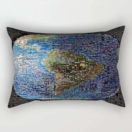 Earth Rectangular Pillow