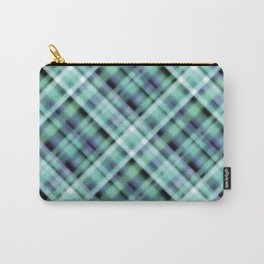 Blue plaid Carry-All Pouch | Pattern, Plaid, Blueplaid, Blueandgreen, Colorful, Green, Patternplaid, Graphicdesign, Blue, Digital 