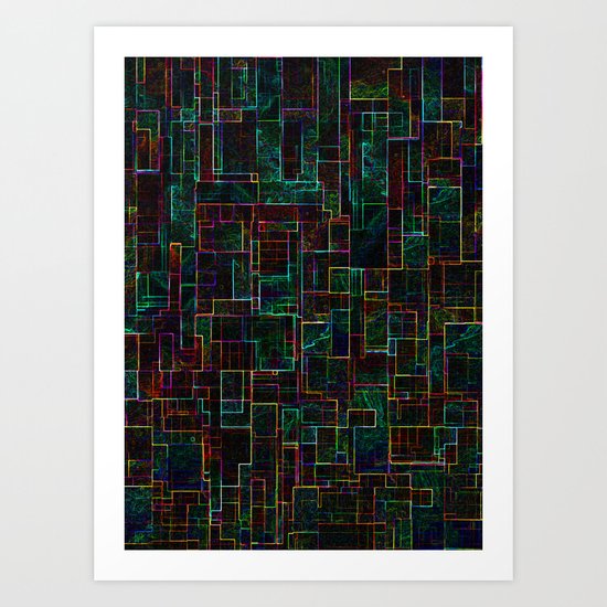 Matrix Art Print