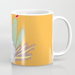 Succulents Orange Coffee Mug