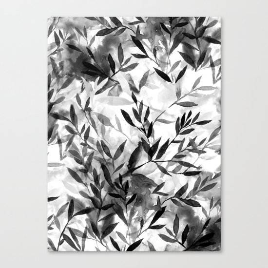 Changes BW Canvas Print