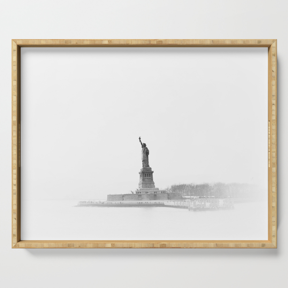 Statue of Liberty xc Serving Tray by harisk