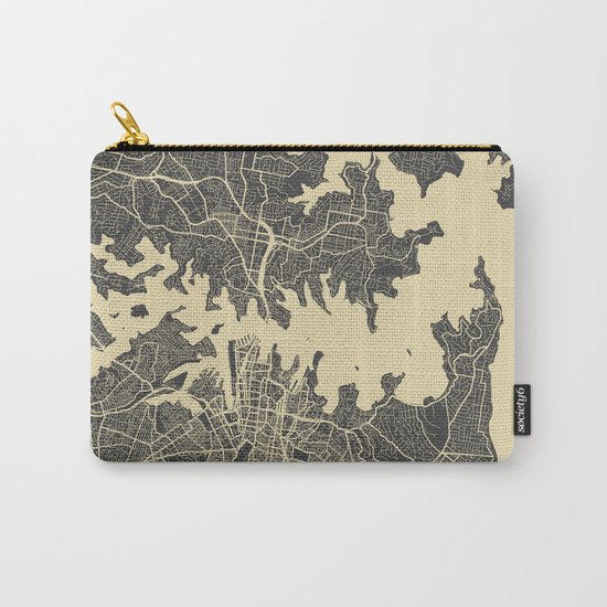 Sydney map Carry-All Pouch