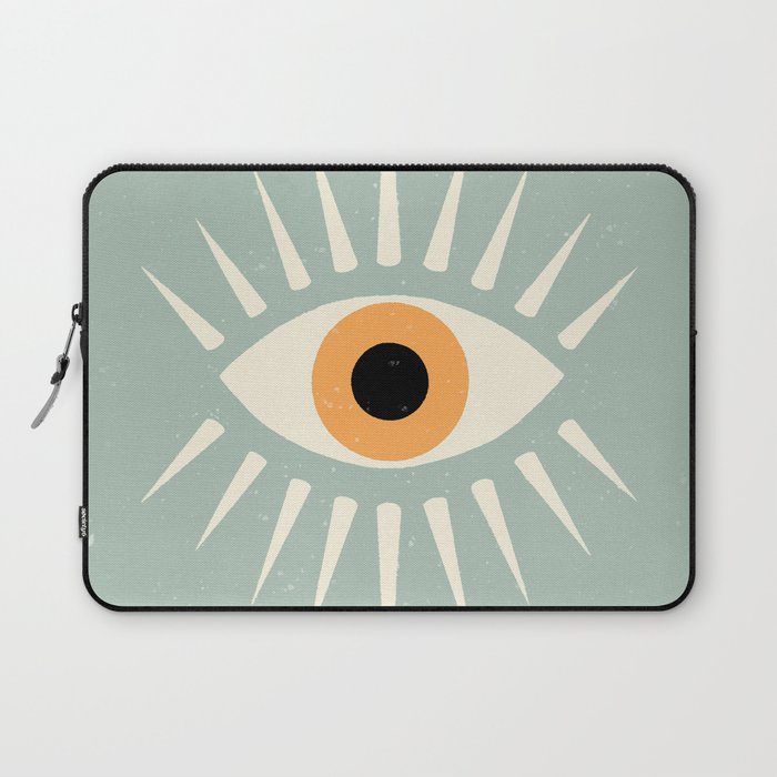 Yellow Eye Laptop Sleeve