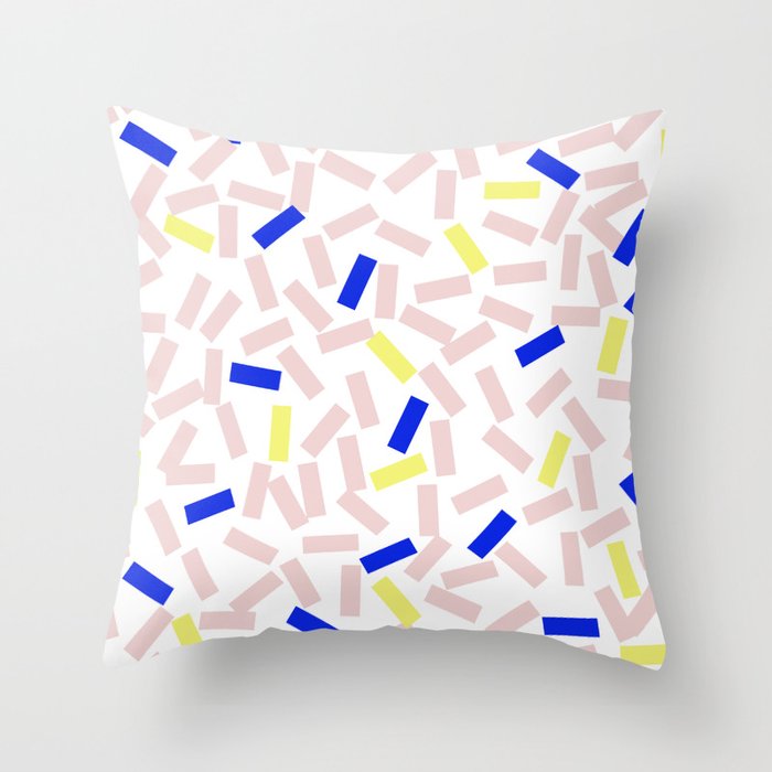Confetti-13 Throw Pillow