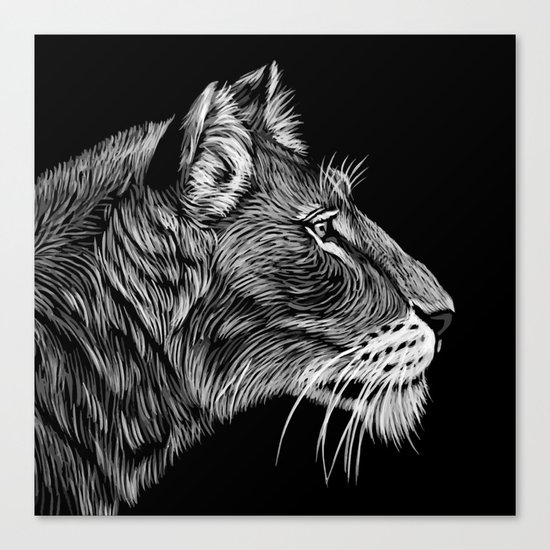 Lioness Canvas Print