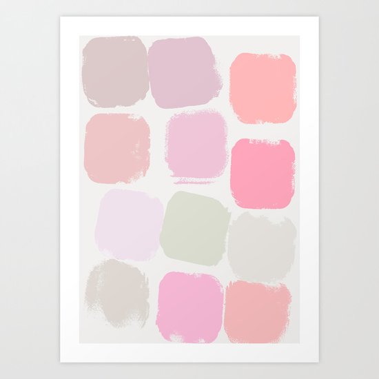 Pastel Art Print