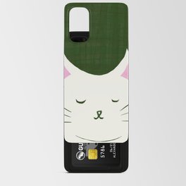 White Cat Android Card Case