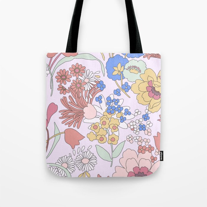 A little Floral Tote Bag