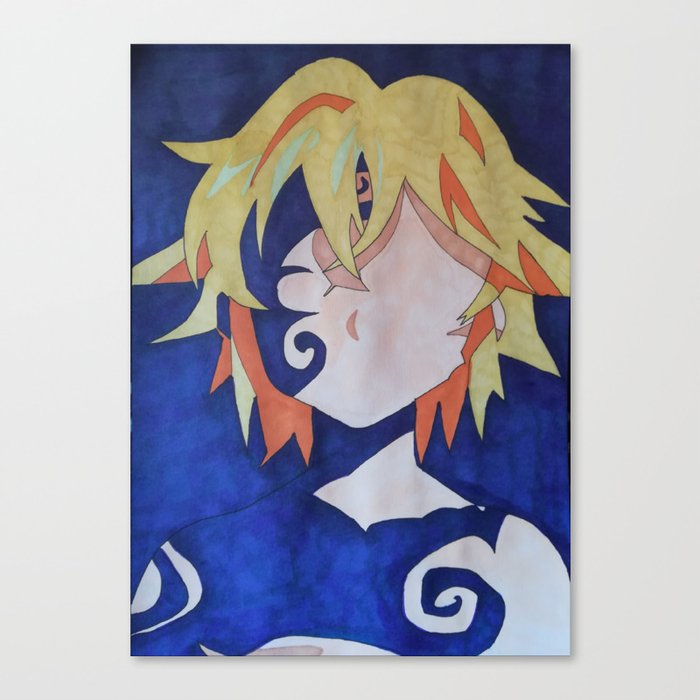 Meliodas Seven Deadly Sins Leinwanddruck Von Juprinxart Society6