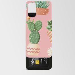 Summer Cacti Vases Android Card Case
