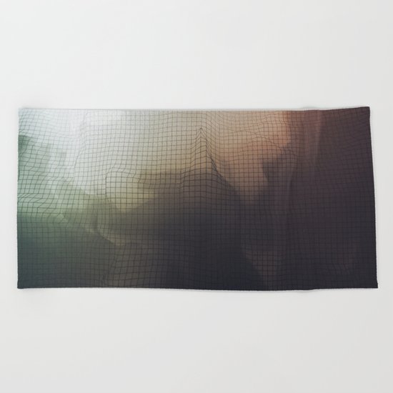 Glitch 19 Beach Towel