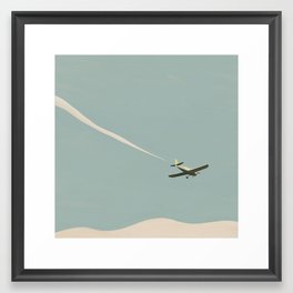 Cessna Airplane Framed Art Print