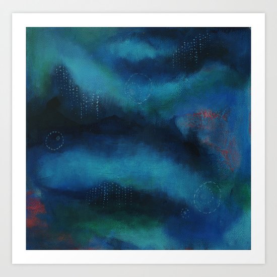 Among the Nebulous Mind Art Print