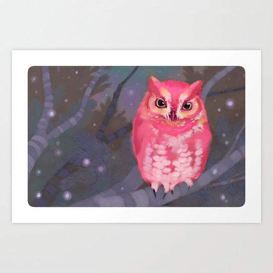 First Snow Art Print
