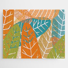 Textured colorful Feathers Jigsaw Puzzle