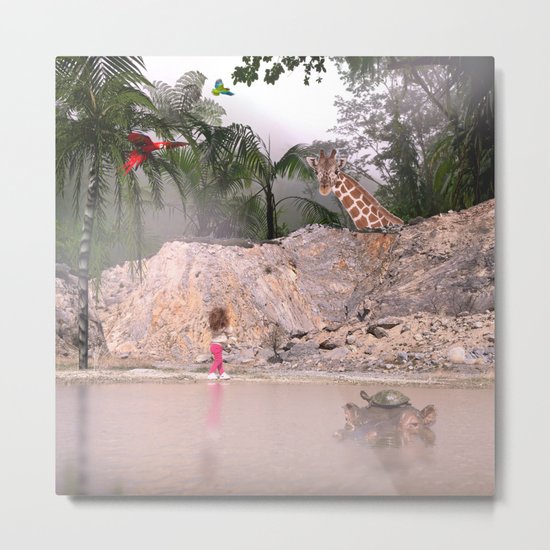 Jungle Metal Print