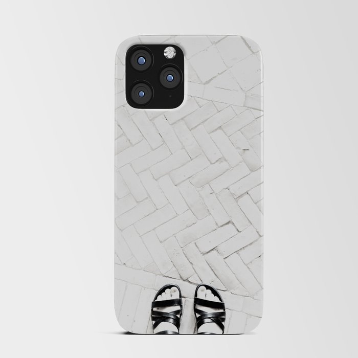 Tiles and toes iPhone Card Case