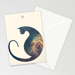 Space Cat Stationery Cards