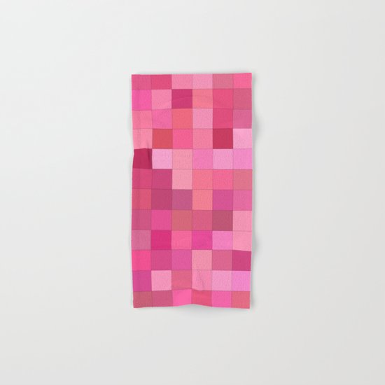 Girly squares Hand & Bath Towel