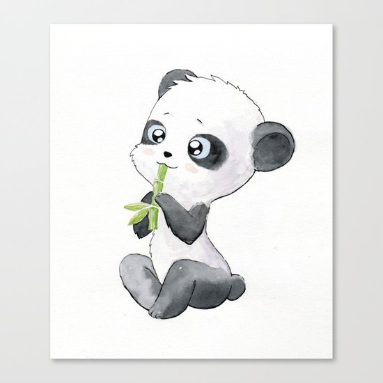 Panda Canvas Print