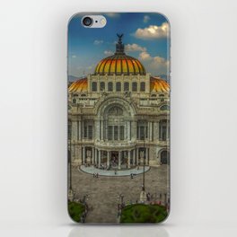 Mexico Photography - Beautiful Palace In Down Town Mexico City iPhone Skin
