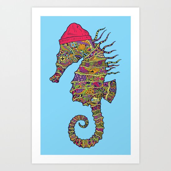 The Z Horse Art Print