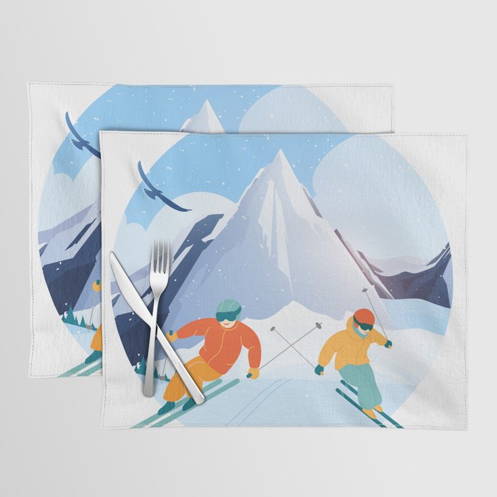 SKI - My Passion  Placemat