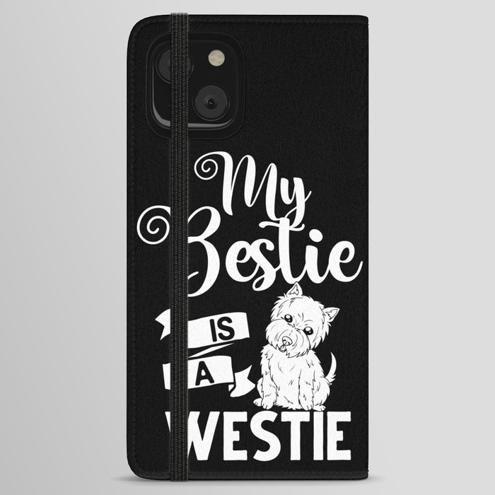 West Highland Terrier Gift Westie Dog iPhone Wallet Case
