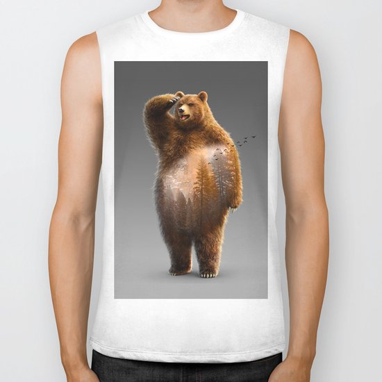 Bear X Biker Tank
