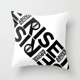 Rise Above Bullying Throw Pillow