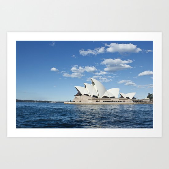 Opera House Art Print