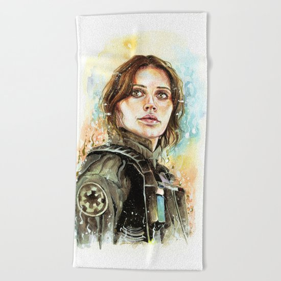 Rebel Beach Towel