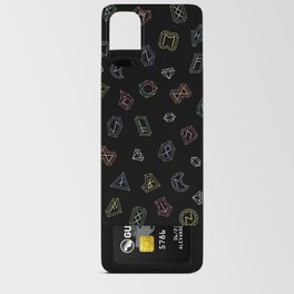 Prism Runes in Black Android Card Case