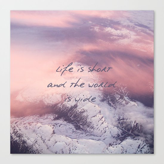 World is wide Canvas Print