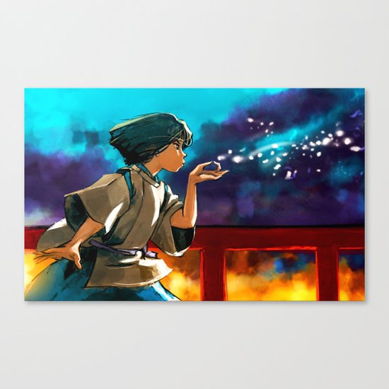 The Dragon Boy Canvas Print
