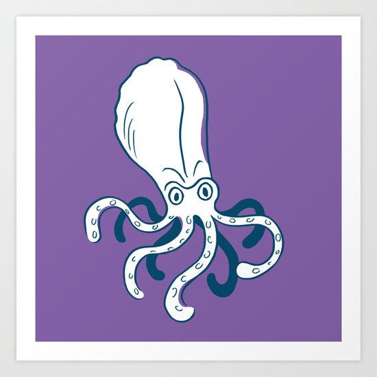 Octopus Art Print