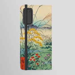 Otsuki in Kai Province, 1858 by Utagawa Hiroshige Android Wallet Case