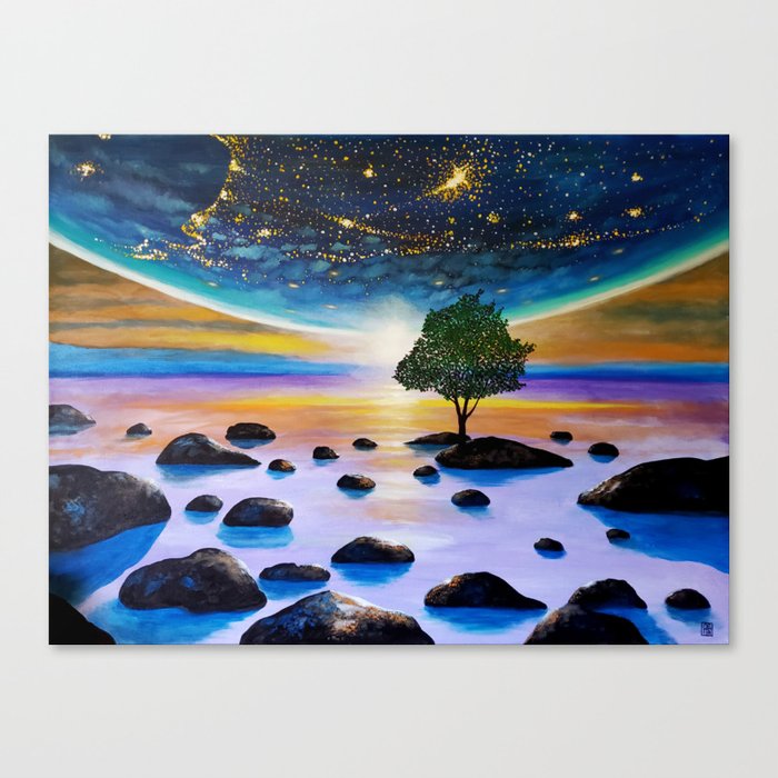 Earth Consciousness 17 Canvas Print