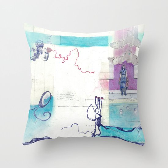 Lost & Found Throw Pillow
