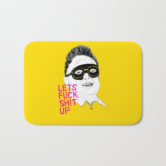 F*ck Sh*t Up Bath Mat