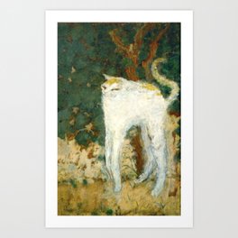 The White Cat - Pierre Bonnard Art Print