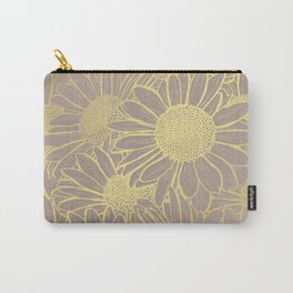 Golden Chamomiles Carry-All Pouch