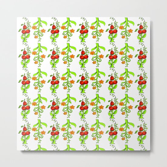 bright trees and fruits Metal Print