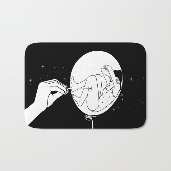 Don't kill my vibe Bath Mat