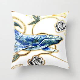Stitched Together Throw Pillow