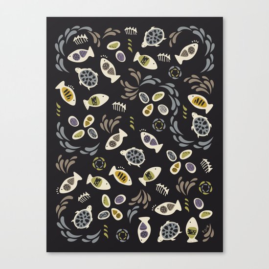 Fish Tales Canvas Print