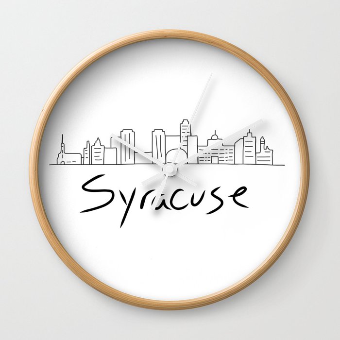 SyraCUSE Wall Clock