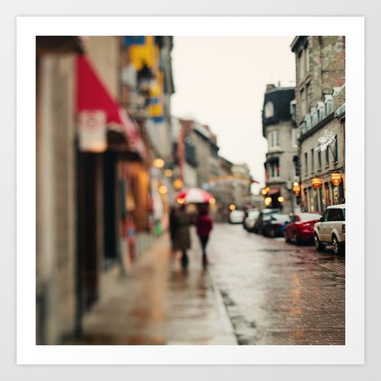 April Showers Art Print