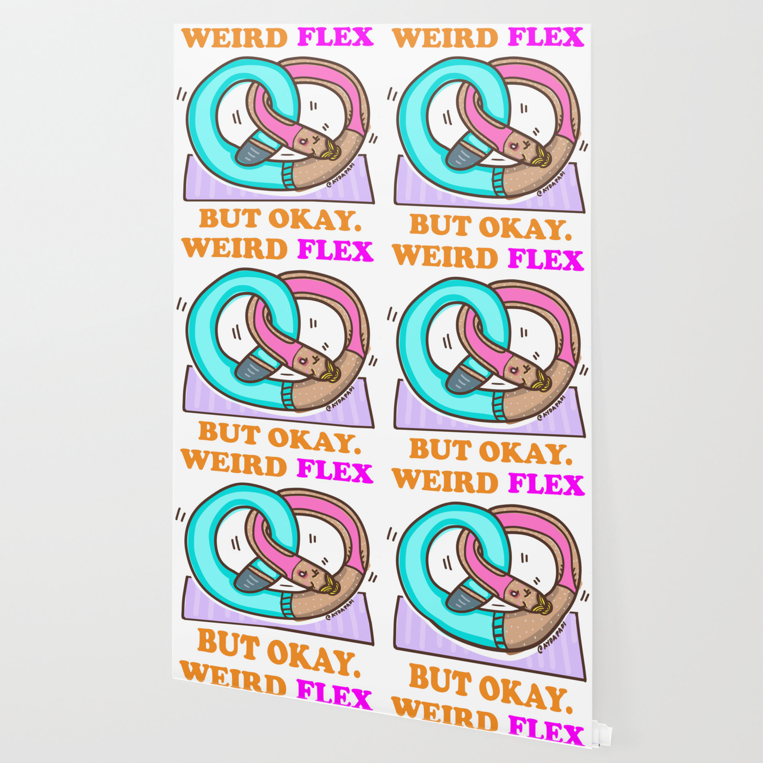 Weird Flex But Okay Wallpaper By Aydapadi Society6